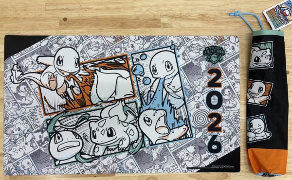 画像1: プレイマット 初代御三家 IC STORE 2026 （外袋付き） (1)