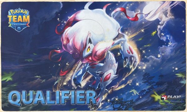 画像1: プレイマット ヒスイゾロアーク TEAM CHALLENGE QUALIFIER (1)
