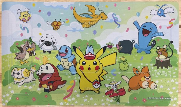 画像1: プレイマット Pokemon Town Picnic ver. 韓国 (1)