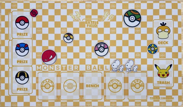 画像1: プレイマット Monster Ball 韓国 (1)