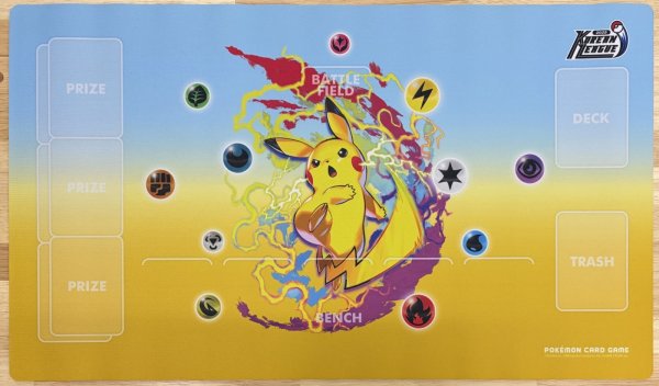画像1: プレイマット ピカチュウ KOREAN LEAGUE STORE 2025 韓国 (1)