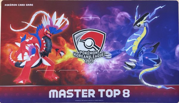 画像1: プレイマット KOREAN LEAGUE 2023 MASTER TOP8 韓国 (1)