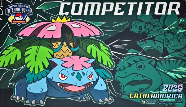 画像1: プレイマット メガフシギバナ LAIC 2026 COMPETITOR (1)