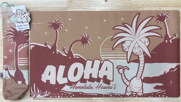 画像1: プレイマット ALOHA WCS STORE 2024 （外袋付き） (1)