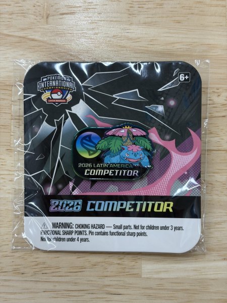 画像1: ピンズ メガフシギバナ LAIC 2026 COMPETITOR (1)