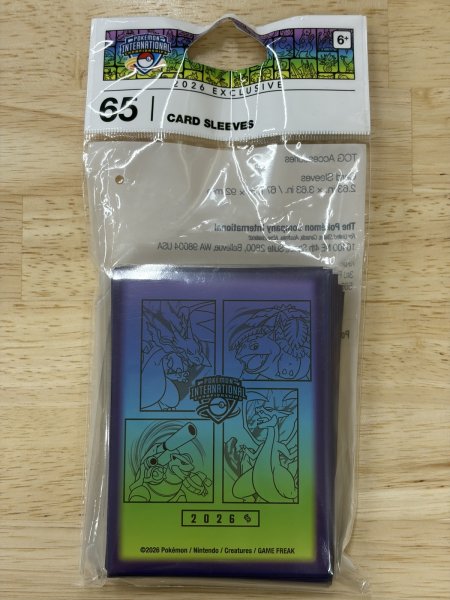 画像1: デッキシールド MEGA EVOLUTIONS IC STORE 2026 (1)