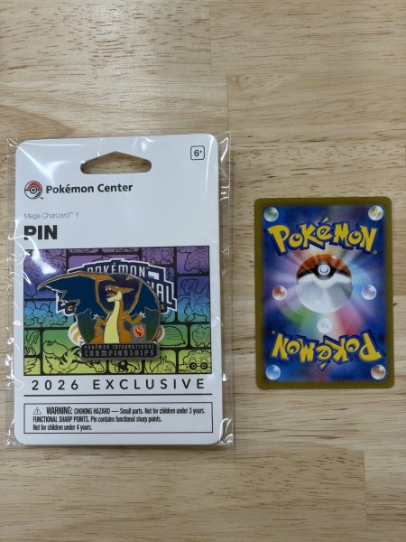 画像3: ピンズ メガリザードンY MEGA EVOLUTIONS IC STORE 2026 (3)