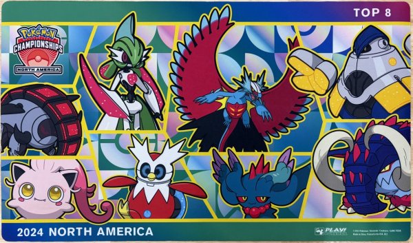 画像1: プレイマット パラドックスポケモン NAIC 2024 TOP8 (1)