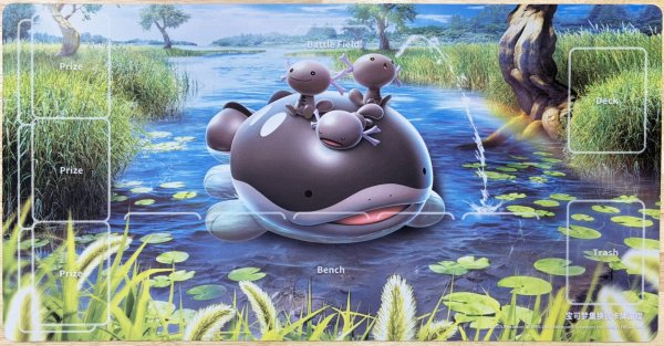 画像1: プレイマット パルデアウパー ＆ ドオー 中国 (1)