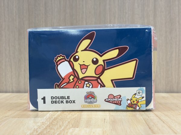 画像1: ダブルデッキケース ピカチュウ WCS STORE 2025 (1)