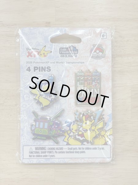 画像1: 4ピンズセット WCS STORE 2026 (1)