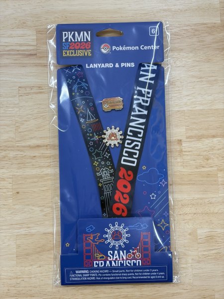 画像1: ランヤード Sun Francisco WCS STORE 2026 (1)