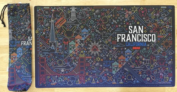 画像1: プレイマット Sun Francisco WCS STORE 2026 （外袋付き） (1)