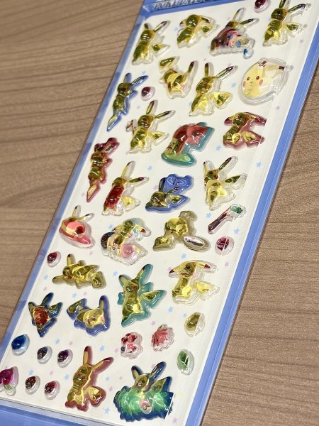 画像2: 3D クリスタルステッカー Poke Days 韓国 (2)