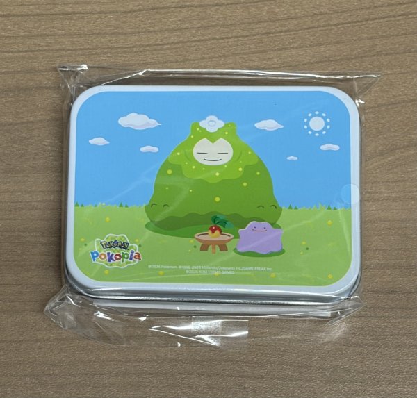 画像3: 缶ケース ＋ ステッカー カビゴン (こけむし) ぽこあポケモン 韓国 (3)