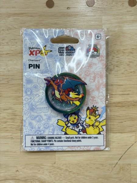 画像1: ピンズ XP リザードン WCS STORE 2026 (1)