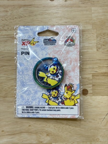 画像1: ピンズ XP ピカチュウ WCS STORE 2026 (1)