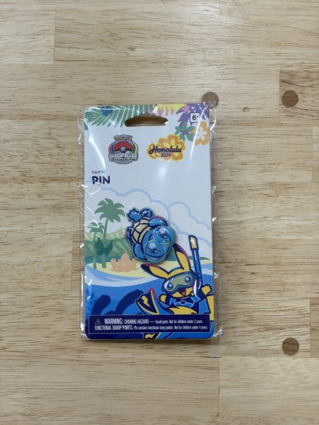 画像1: ピンズ ゼニガメ WCS STORE 2024 (1)