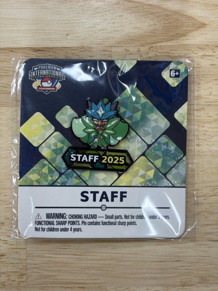 画像1: ピンズ オーガポン みどりのめん LAIC 2025 STAFF (1)